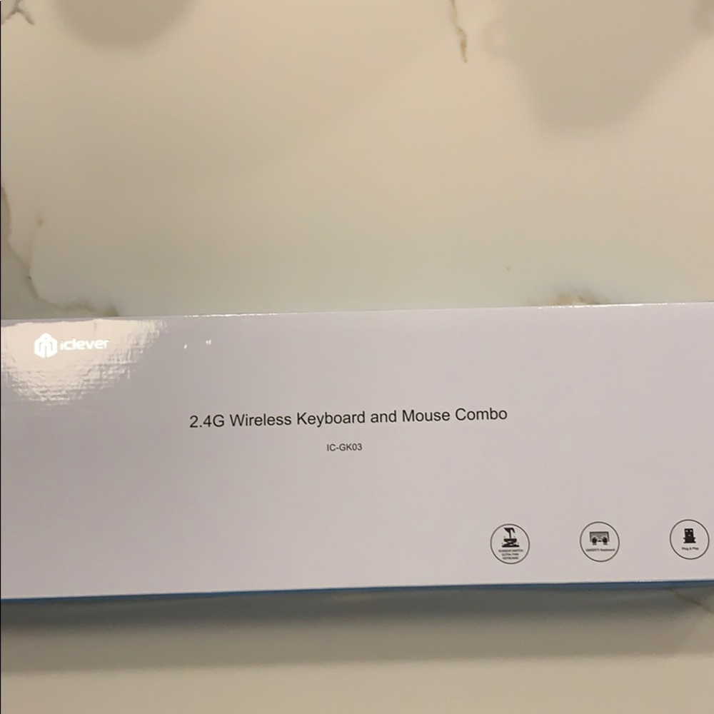 iClever GK03 Wireless Keyboard and Mouse Combo